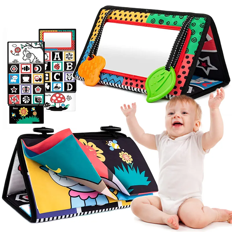 Floor Mirror Tummy Time Sensory Toy