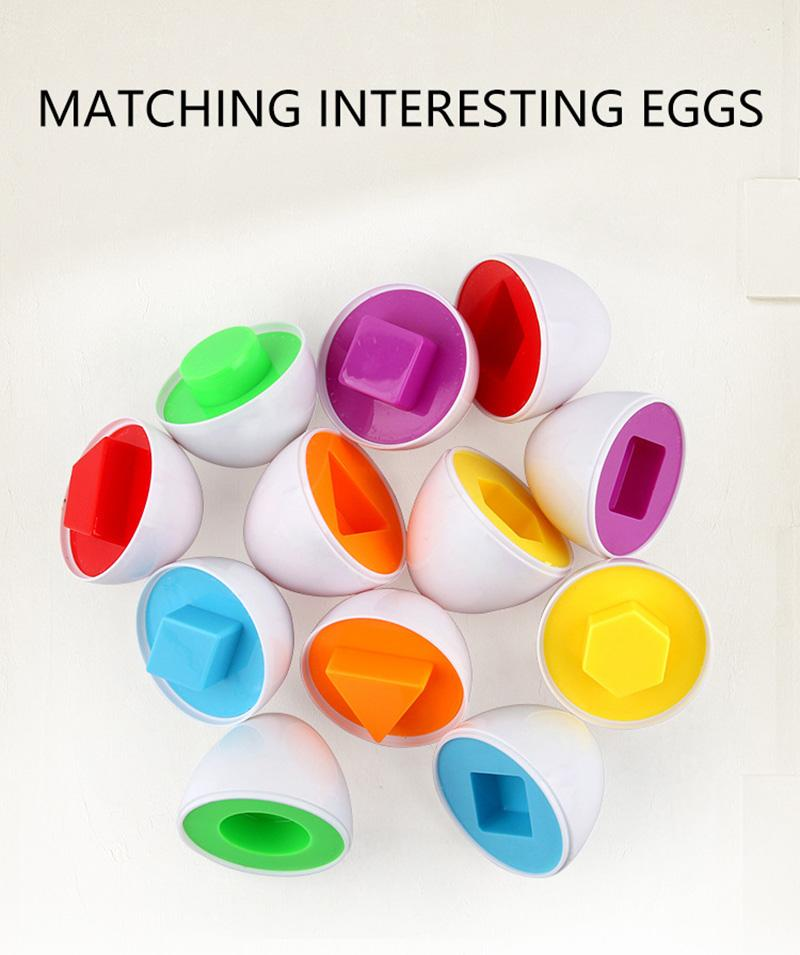 Matching Eggs Montessori Sensory Toy