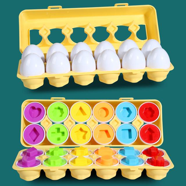 Matching Eggs Montessori Sensory Toy