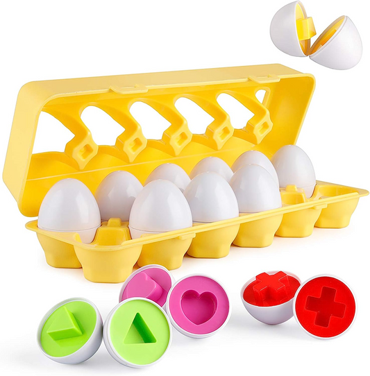 Matching Eggs Montessori Sensory Toy