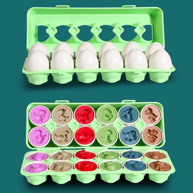 Matching Eggs Montessori Sensory Toy