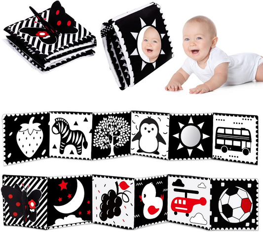 Attractive High Contrast Baby Book