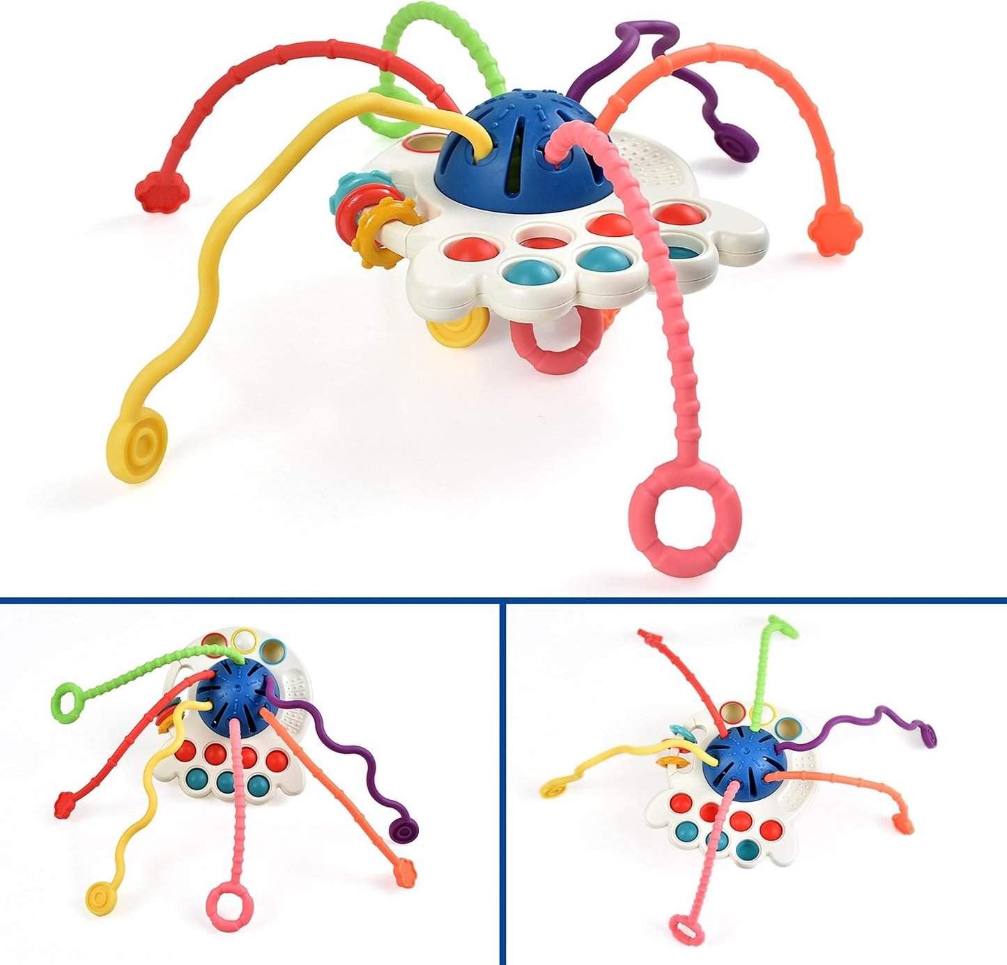 Silicone Pull String Toy