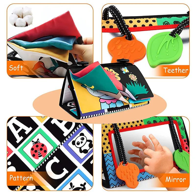 Floor Mirror Tummy Time Sensory Toy