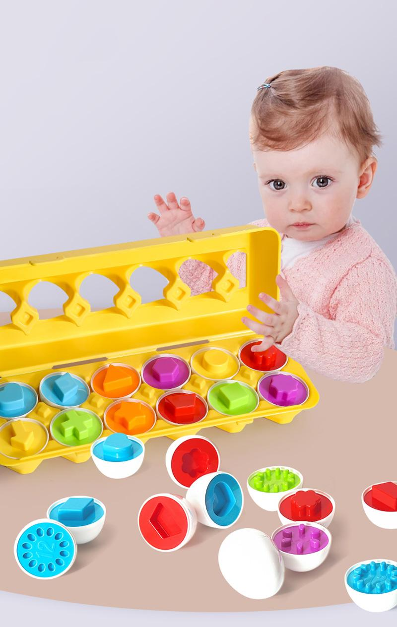 Matching Eggs Montessori Sensory Toy