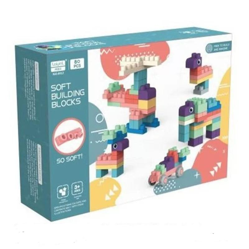 Baby 3D Large Size Silicone Building Blocks